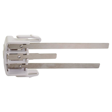 Water Level Sensor Replacement For Scotsman Ice Machines A39030021 SCA39030021 showing white sensor with metal probes