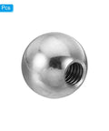 M6x16mm Ball Nuts Knob 2 Pack 304 Stainless Steel Round Blind Hole Screw Cap Cover For Lighting Machinery DIY Projects