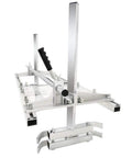 Portable Chainsaw Mill 36 Inch Rail Guide System For Quick Setup Fits 14 To 36 Inch Chainsaw Bars Adjustable Thickness From 1/2 Inch To 12 Inch Pro Grade DIY Friendly Durable Steel And Aluminum Build For Rugged Wood Milling