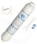 Inline Refrigerator Water Filter With Lead And Scale Protection, 1500 Gallon Capacity, Speed Fit Connect, accessories included