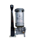 PWLFJWOLF CLHA-20 Manual Grease Pump with transparent barrel, lever, and metal nozzle for efficient lubrication.