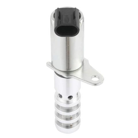 Exhaust Camshaft Position Actuator Solenoid For Variable Valve Timing VVT P0013 P0014 P0016 P0017 Codes Fix Easy Fit Plug And Play Compatible With GMC Envoy Trailblazer Rainier Canyon Colorado And H3 H3T silver metal cylinder