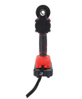 Cordless Drain Cleaner With 21V Brushless Motor And 7M Flexible Pipe, viewed from the front, showcasing its handle and battery.