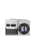 Straight Up Heavy Duty Sixty Kilowatt Induction Heater With Plc Control For Commercial Water Boilers Delivering Rapid Three Phase Heating And Kickass Energy Saving Efficiency On Any Job Site with cooling fan and control panel.