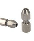 2 Pack CNC Stainless Steel RC Flex Collet Coupler Flexible Drive Shaft Locker for DIY RC Boat Submarine 5mm to 4mm Sizes