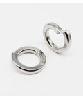 1035 Piece Heavy Duty Stainless Steel Spring Lock Washer Set For DIYers M1.6 M2 M2.5 M3 M3.5 M4 M5 M6 M8 M10 M12 M16 Elastic Gasket Included 304 Stainless Corrosion Resistant High Hardness Durable Fastener Washers, stainless spring lock washers