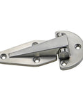 Real Deal 304 Stainless Steel Large Mechanical Equipment Hinge With Thickened Casting For Heavy Duty Industrial Doors, showcasing solid design.