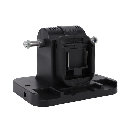 Focket Mini Belt Sander 100W Adjustable Speed Cordless Bench Grinder base with mounting plate and screws for secure placement.