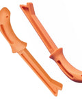 11 Inch Push Stick For Woodworking Safety Pack Of 2 Non Perforated Plastic Push Tools shown at different angles