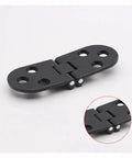Rotating Concealed Hinges For Doors And Cabinets Stainless Steel And Zinc Alloy Folding Flap Hinge With 180 Degree Opening
