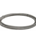 Heavy Duty 75 Foot By 3 4 Inch Inner Core Drain Cable Steel Sewer Snake fits K 7500 and K 750 drums coiled on a white background.