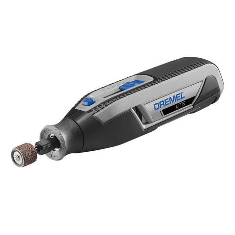 Grab And Go Cordless Rotary Tool Kit With 4V Battery Power And Variable Speed Up To 25000 RPM Ideal For Hassle Free DIY Crafts And Precision Carving Includes Ten Nifty Attachments And Smooth Keyless Chuck For Fast Tweaks. Lightweight cordless rotary tool with sanding drum attachment.