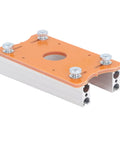 65mm Router Table Insert Plate For Wood Trimmers And Trimming Machines with aluminum base and mounting holes