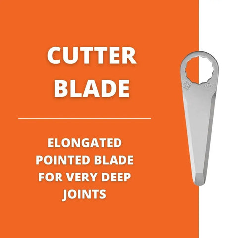 Elongated Pointed Cutter Blade For Precision Work And Deep Joint Removal Pro Grade Ultra Smooth Clean Cuts On MultiMaster Tools