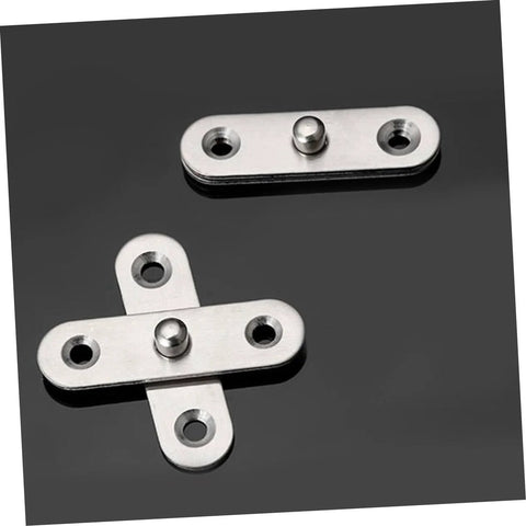 Heavy Duty Stainless Steel Pivot Hinges For Invisible Doors And Hidden Swivel Hinge, shown against black background, close-up view