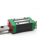 Pro Grade Linear Guide Bearing Slider Block For CNC Machining And Milling Machines, Rock Solid Bearing Steel Construction For Ultra Smooth, Quiet Motion, High Precision, Model HGH20CA on linear rail