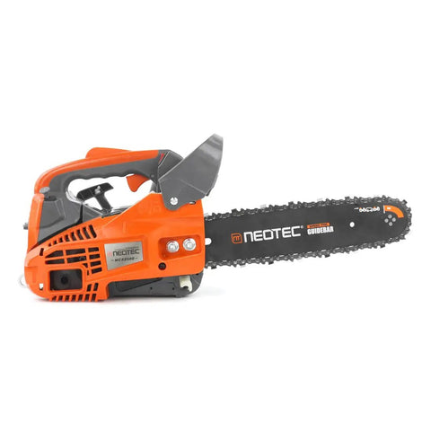 12 Inch Top Handle Gas Chainsaw 25.4cc 2 Stroke Portable Wood Cutting Power For Tree Pruning Firewood Prep Yard Maintenance