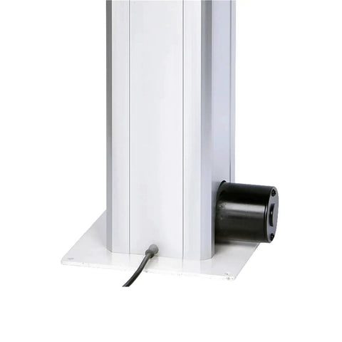 Powerful Beefed-Up Electric Linear Actuator With Remote Controller For Precise Lifting And Positioning, 12V Or 24V DC, base view