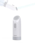 Ultra Compact Portable Bidet With High Pressure Water Spray Rechargeable Electric Travel Bidet shown with detachable nozzle