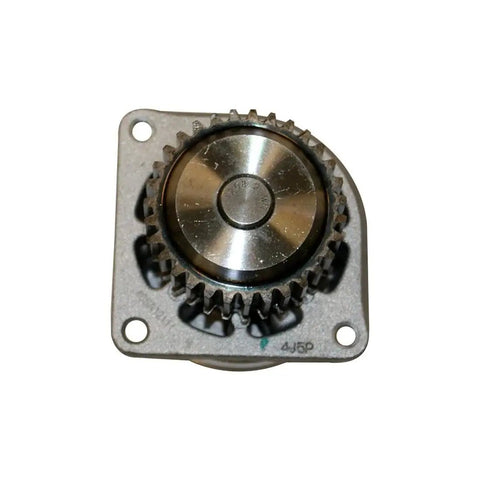 Heavy Duty Engine Water Pump For Nissan Altima And Pathfinder Compatible With 3.5L V6 And 4.0L V6, top view with gear.