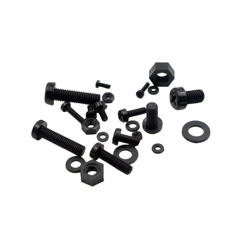 720 Piece Metric Nylon Phillips Pan Head Screws Hex Nuts Flat Washers Assortment Kit M2 Through M6 for DIY projects