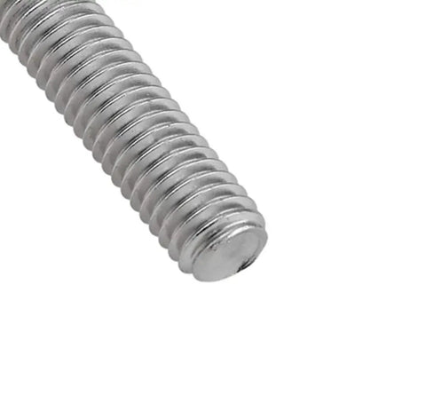M3 X 20mm Socket Head Cap Screw Bolts 304 Stainless Steel close-up showing full thread design for durable applications.