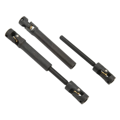 Heavy Duty RC Drive Shaft Steel CVD Transmission Shaft Front And Rear Powertrain Upgrade For 1 10 Scale RC Crawlers Adjustable Length