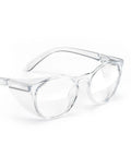 Z87.1 Certified Safety Glasses With Polycarbonate Lenses That Block Blue Light And UV, Scratch And Shatter Proof, Anti Fog Dip Coated