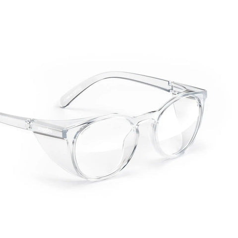 Z87.1 Certified Safety Glasses With Polycarbonate Lenses That Block Blue Light And UV, Scratch And Shatter Proof, Anti Fog Dip Coated