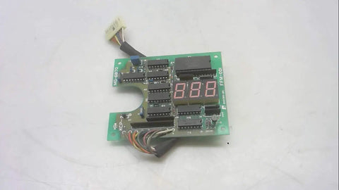 Kcp-2 Ffm-001 PCB Module With Alt Id Mg-68170, Used Good Condition, 8x8x7 Inch Layout, Lightweight 0.67 Lb, Durable Electronic Circuit Board For Industrial Gear And Prototyping Projects with 3-digit display