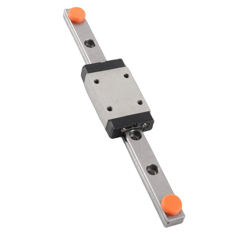 100mm Linear Rail With Slide Block For CNC Machines And 3D Printers, Bearing Steel Guide Rail With Auto Centering, Easy Slider Replacement