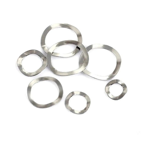 All In One Heavy Duty Stainless Steel Washer Kit 1050pcs M3–M19, 304 Grade Spring Washers With Three Wave Crest Gasket Design, Distributes Pressure, Prevents Loosening, And Keeps Fasteners Tight For Auto, Home, And DIY Projects. 304 stainless washers, assorted sizes