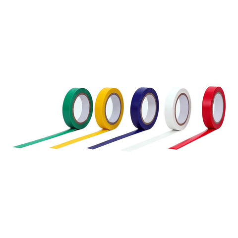 Totally Sick Electrical Tape With Badass Rubber Grip For Color Coded Wiring DIY Garage Grinds Auto Repair And Weekend Projects 10 Pack Of Super Durable Vinyl Rolls Half Inch Wide By Nearly Seven Yards