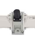 Top view of Powerful Pneumatic Boosting Valve Pump for Air Compressors Doubles Local Pressure with Minimal Heat Easy Setup Durable Thickened Body