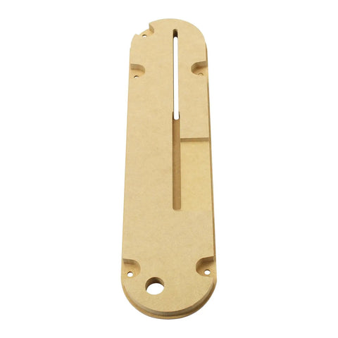 10 Inch MDF Dado Throat Plate Insert for Contractor Table Saws Replacement Cover Fits Standard and Dado Blades Quick Install