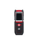 Laser Distance Meter TC LD 25 Measuring Range 005 to 25 Meters Accuracy Around 3 Millimeters Class II Diode 635 black and red handheld device.