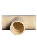 Ten Pack Three Quarter Inch CPVC Tee Pipe Fittings Slip To Slip Socket To Socket For DIY Home Plumbing Hot And Cold Water System