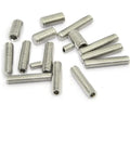 Top Shelf 304 Stainless Steel M4 X 12mm Socket Set Screws With Hex Allen Drive For Tough Daily Grind And Reliable Hardware Upgrades Corrosion Resistant Threads Pack Of 30, showing silver hex socket screws.