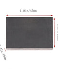 High Purity Graphite Blank Blocks For Electrodes And Electrolysis 99.9 Percent Purity 1.8 Inch By 0.8 Inch By 0.4 Inch