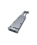 Premium 20mm Bore 150mm Stroke Pneumatic Cylinder For Industrial Automation shown from the side with aluminum body and steel piston.
