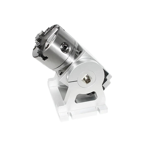 100 Millimeter Three Jaw Chuck Rotary Axis Adapter Runs Slick With Reliable Grip Precision Mount Kit for CNC routers.