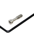 Premium Silver Hex Head Takedown Action Cap Screw Compatible With Ruger 10/22 And 1022 Magnum Rifles with hex key tool.