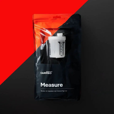 Concentrate Liquid Measuring Cup For Easy Dilution Squeeze And Pour Tool With 28mm Bottle Thread Measures In ML And OZ No Fuss Car Care Essentials Perfect For DIY Detailing And Garage Use in package