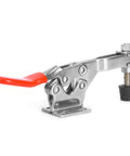 Quick Release Horizontal Toggle Clamp Rock Solid Push Pull Lever Clamp For Woodworking Jigs And Fixtures Welding And Drill Press Setup Rustproof 304 Stainless Steel Construction With Gentle Yet Secure Hold For Precision Work
