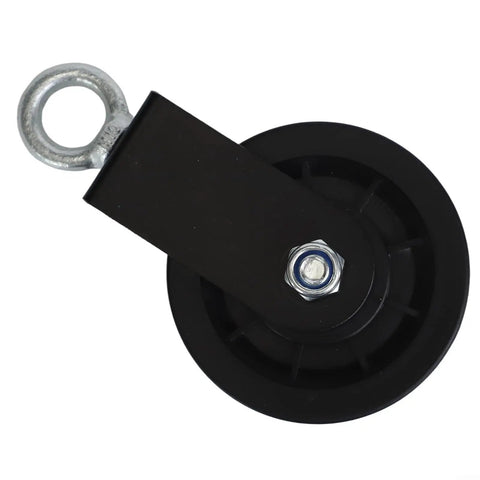 Hard Nylon 88Mm Cable Pulley Wheel For Gym Pulley Systems With Smooth Bearings shown from top view