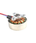 2750KV Mini 18mm Brushless Drone Motor for 2S-3S Batteries showing copper coils and three-phase assembly