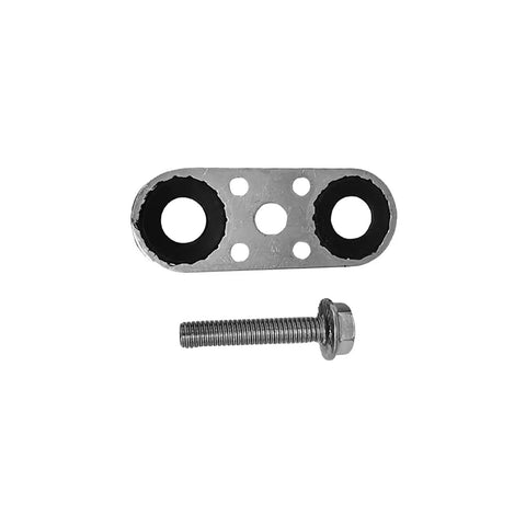 Automatic Transmission Oil Cooler Pipe Hose Assembly With Gasket And Bolt For Buick Encore Cadillac Chevy GMC Hummer H2 Pontiac G8 Replacement 15251488 23135703 - Close-up of gasket and bolt for installation.
