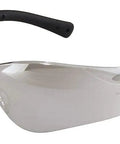 Pro Level Crew Favorite Safety Glasses With Scratch Resistant Lenses Built To Handle The Daily Grind Without Breaking A Sweat Unisex Wraparound Protection That Stays Locked In, clear polycarbonate frame, side view.