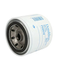 White cylindrical P550318 Lube Filter Spin On Full Flow Replacement Oil Filter for cars, trucks, and heavy-duty equipment.