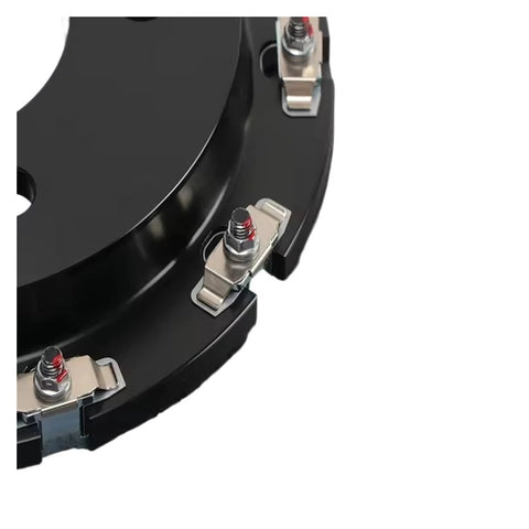 Track-Ready Carbon SiC Brake Discs Set For High-Performance Cars And Heavy Machinery, 40 Percent Lighter Than Steel, Rapid Heat Dissipation, Shorter Braking Distances, Front And Rear Axle Upgrade, Rust-Proof, Quiet, Ideal For Supercars Like 488 Pista